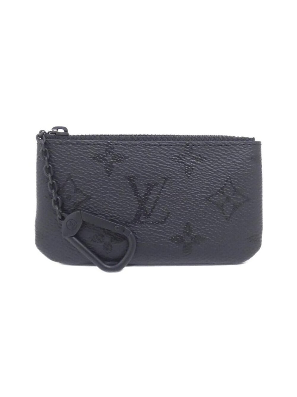 Louis Vuitton Monogram Midnight Card Key Case Pochette Cles Coin Purse